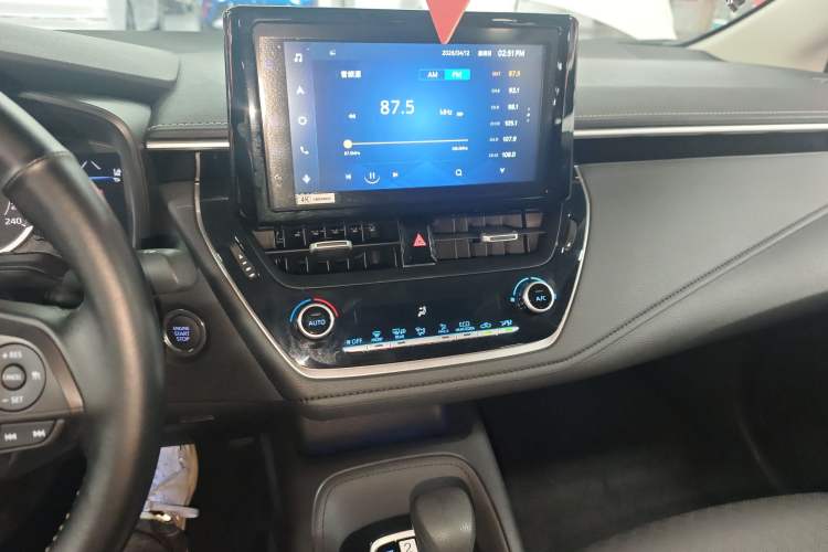Used Toyota Allion 2021 2.0L Deluxe Edition Audio And AC Panel