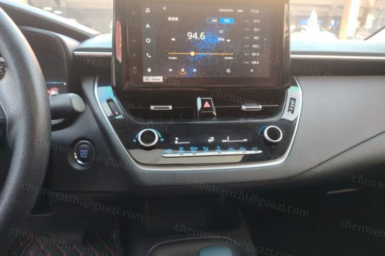 Used Toyota Allion 2021 2.0L Luxury Edition Audio And AC Panel