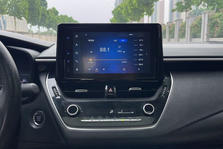 Used Toyota Allion 2021 2.0L Luxury Edition Audio And AC Panel