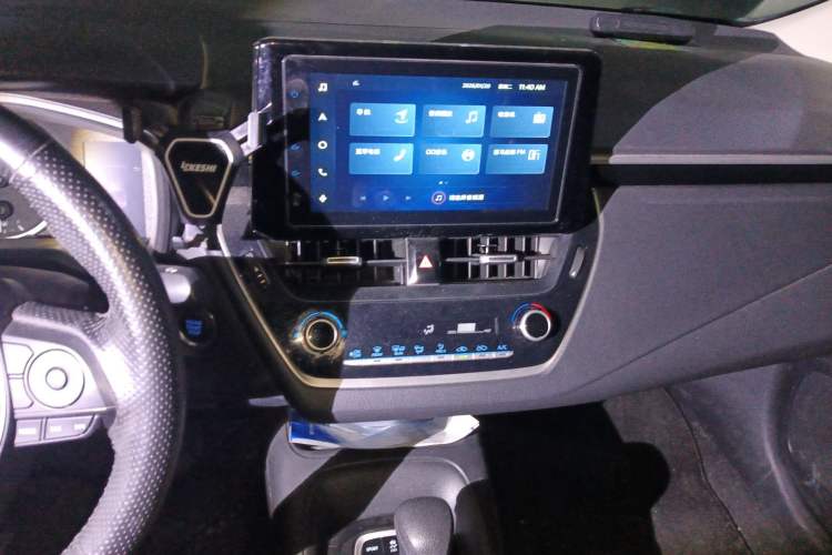 Used Toyota Allion 2021 2.0L Luxury Edition Audio And AC Panel