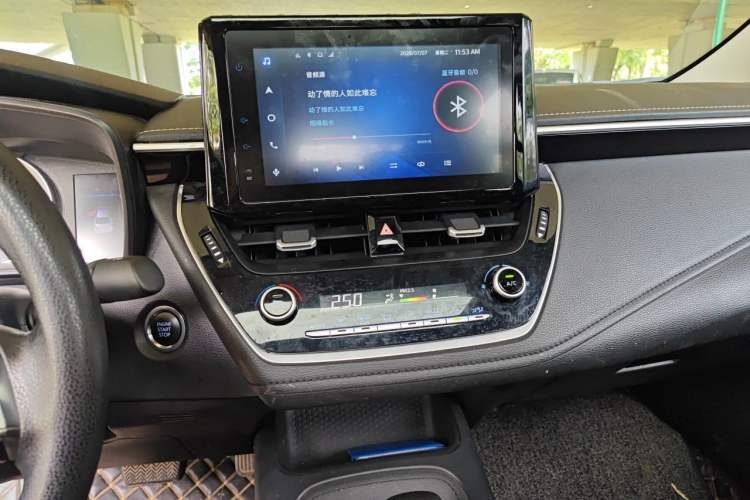 Used Toyota Allion 2021 2.0L Deluxe Edition Audio And AC Panel