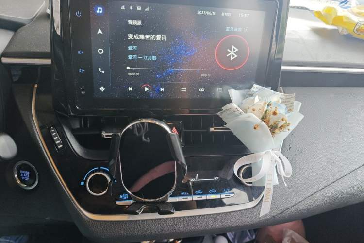 Used Toyota Allion 2021 2.0L Luxury Edition Audio And AC Panel