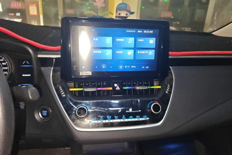 Used Toyota Allion 2021 2.0L Luxury Edition Audio And AC Panel
