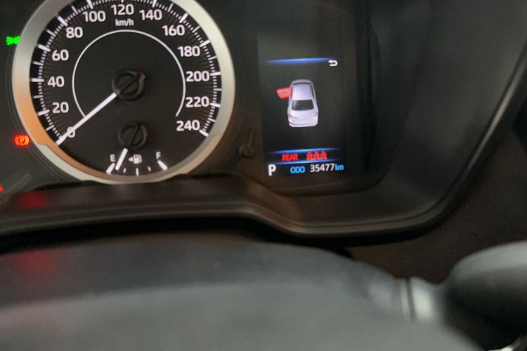 Used Toyota Allion 2021 2.0L Luxury Edition Odometer Close Up