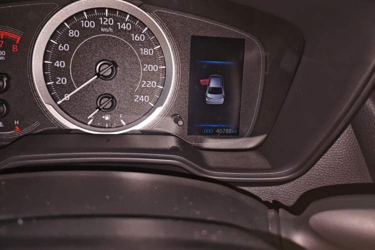 Used Toyota Allion 2021 2.0L Luxury Edition Odometer Close Up
