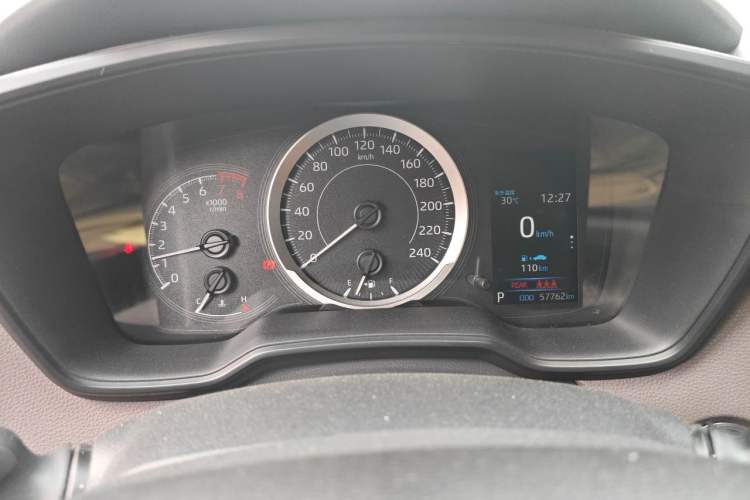 Used Toyota Allion 2021 2.0L Deluxe Edition Odometer Close Up
