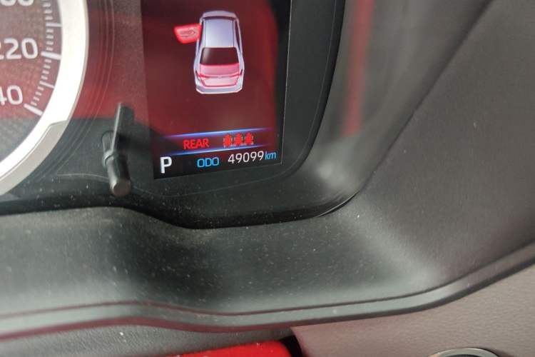 Used Toyota Allion 2021 2.0L Deluxe Edition Odometer Close Up