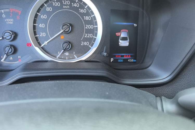 Used Toyota Allion 2021 2.0L Luxury Edition Odometer Close Up