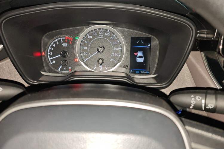 Used Toyota Allion 2021 2.0L Deluxe Edition Odometer Close Up