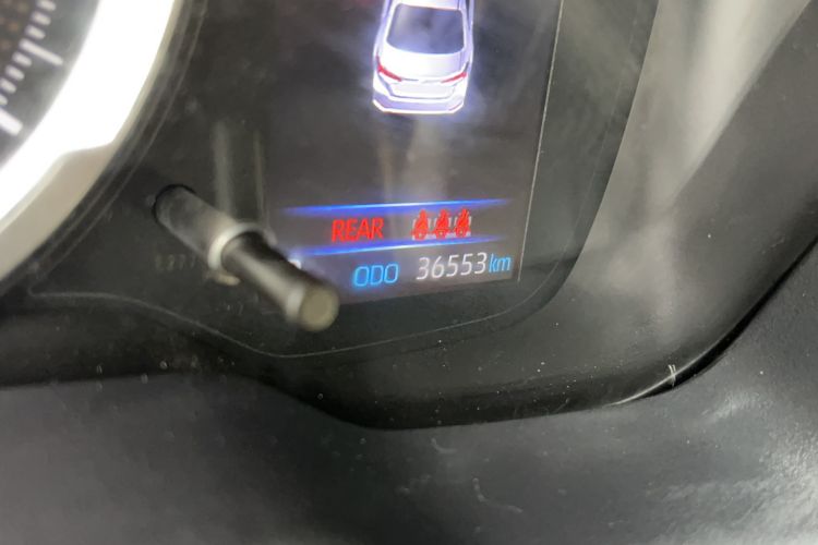 Used Toyota Allion 2021 2.0L Luxury Edition Odometer Close Up