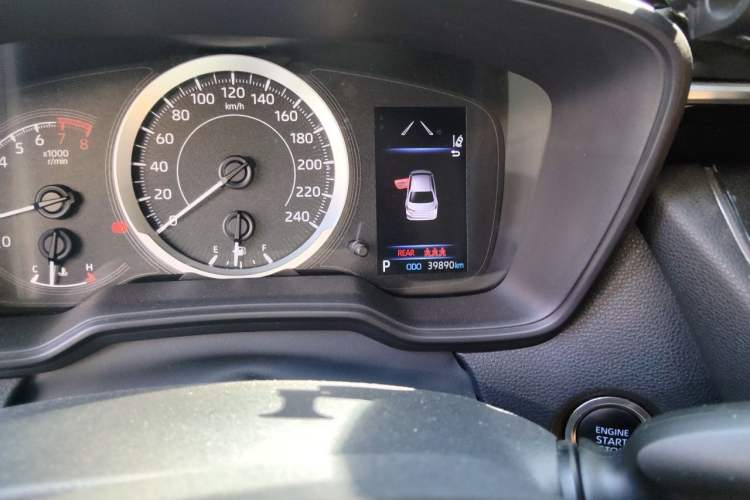 Used Toyota Allion 2021 2.0L Luxury Edition Odometer Close Up