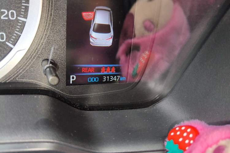 Used Toyota Allion 2021 2.0L Luxury Edition Odometer Close Up