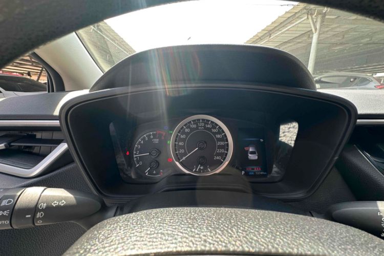 Used Toyota Allion 2021 2.0L Luxury Edition Odometer Close Up