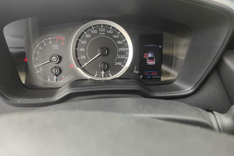 Used Toyota Allion 2021 2.0L Ambition Edition Odometer Close Up