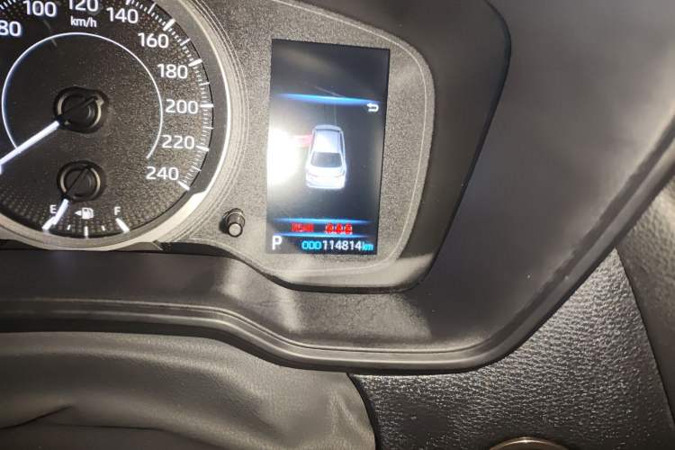 Used Toyota Allion 2021 2.0L Luxury Edition Odometer Close Up