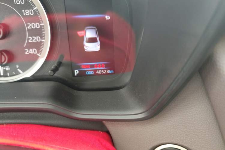 Used Toyota Allion 2021 2.0L Deluxe Edition Odometer Close Up