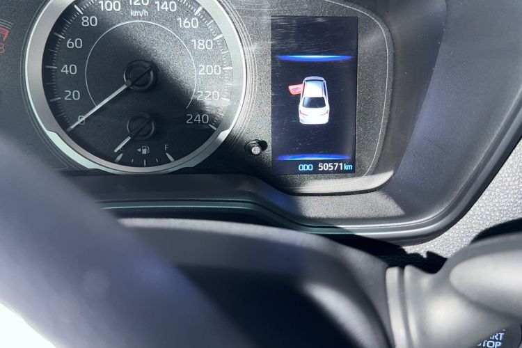 Used Toyota Allion 2021 2.0L Luxury Edition Odometer Close Up