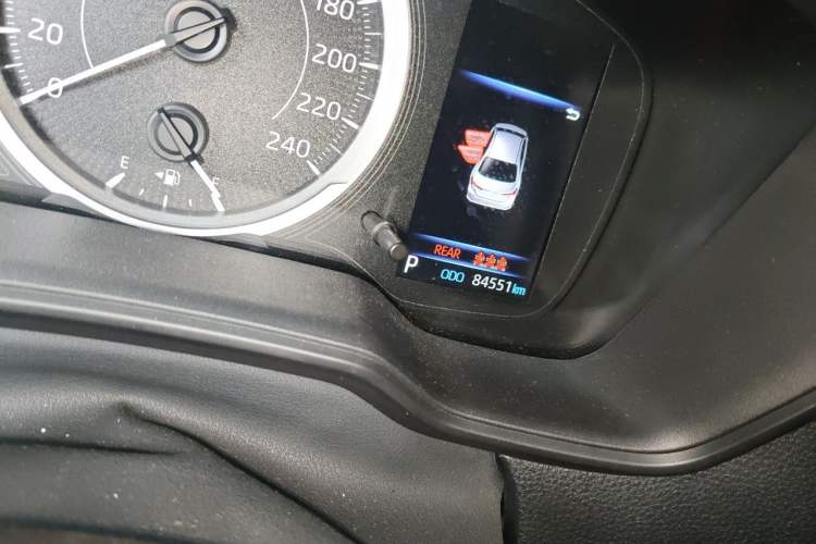 Used Toyota Allion 2021 2.0L Luxury Edition Odometer Close Up