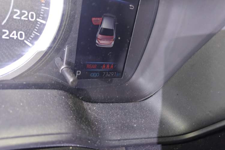 Used Toyota Allion 2021 2.0L Luxury Edition Odometer Close Up