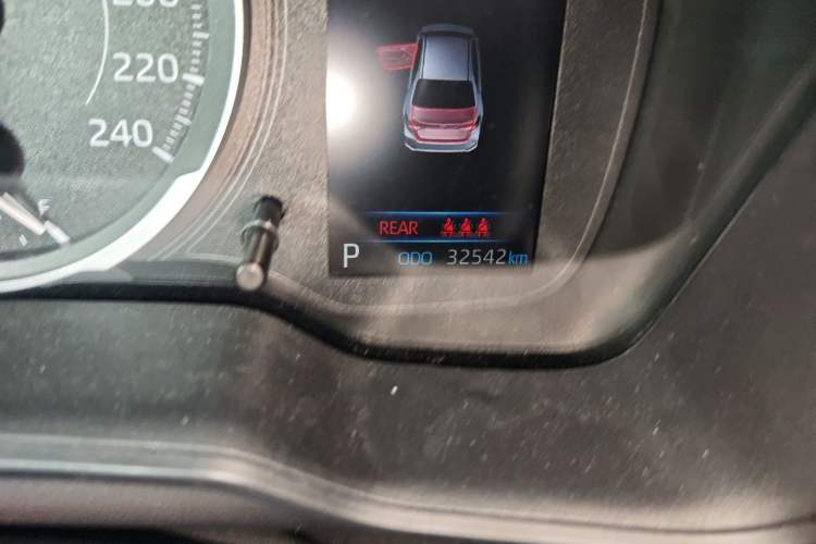 Used Toyota Allion 2021 2.0L Ambition Edition Odometer Close Up