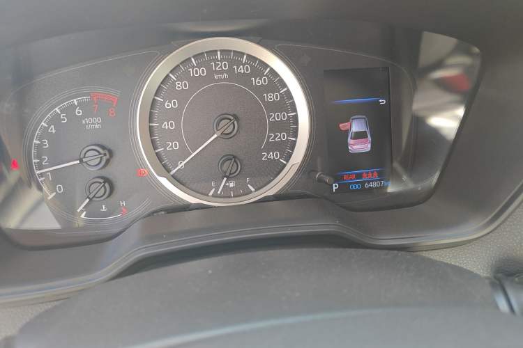 Used Toyota Allion 2021 2.0L Deluxe Edition Odometer Close Up