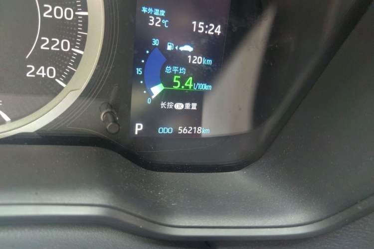Used Toyota Allion 2021 2.0L Ambition Edition Odometer Close Up