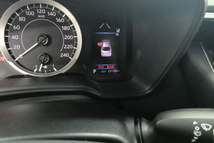Used Toyota Allion 2021 2.0L Deluxe Edition Odometer Close Up