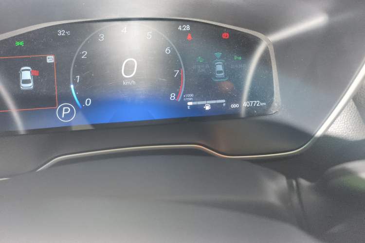 Used Toyota Allion 2021 2.0L Deluxe Edition Odometer Close Up