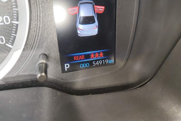 Used Toyota Allion 2021 2.0L Luxury Edition Odometer Close Up