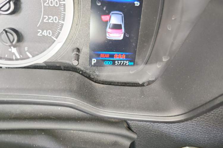 Used Toyota Allion 2021 2.0L Luxury Edition Odometer Close Up