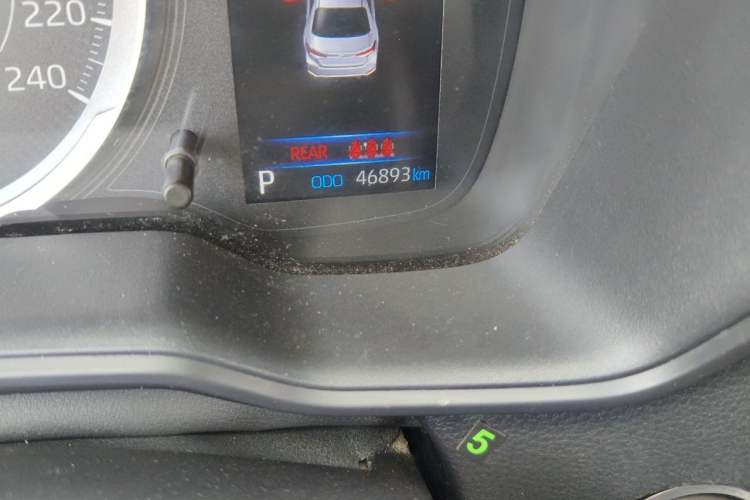 Used Toyota Allion 2021 2.0L Luxury Edition Odometer Close Up