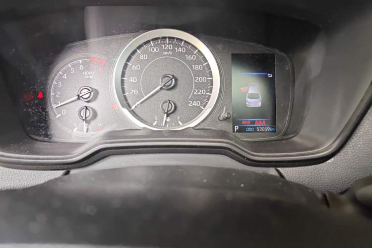 Used Toyota Allion 2021 2.0L Deluxe Edition Odometer Close Up