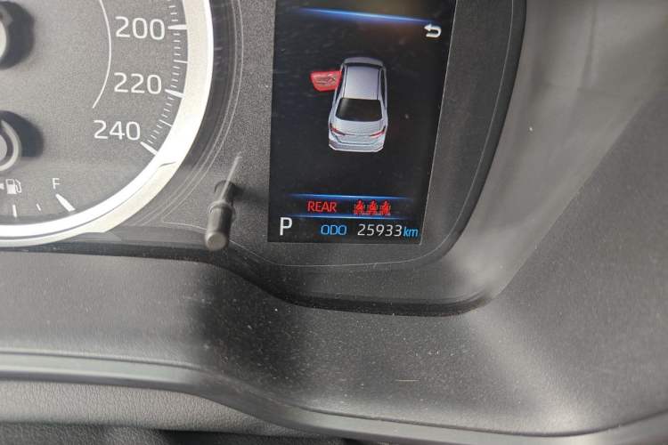 Used Toyota Allion 2021 2.0L Luxury Edition Odometer Close Up
