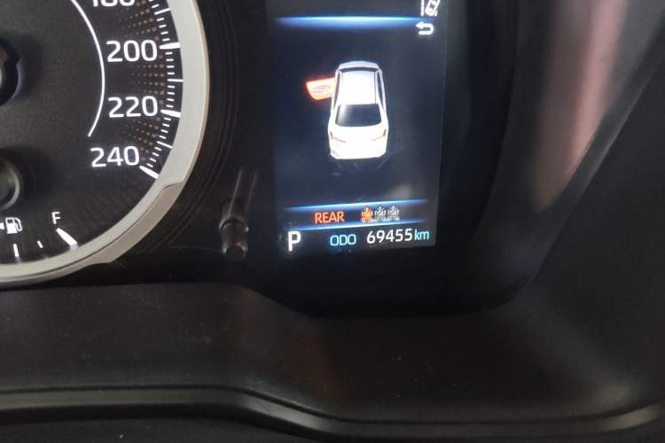 Used Toyota Allion 2021 2.0L Luxury Edition Odometer Close Up