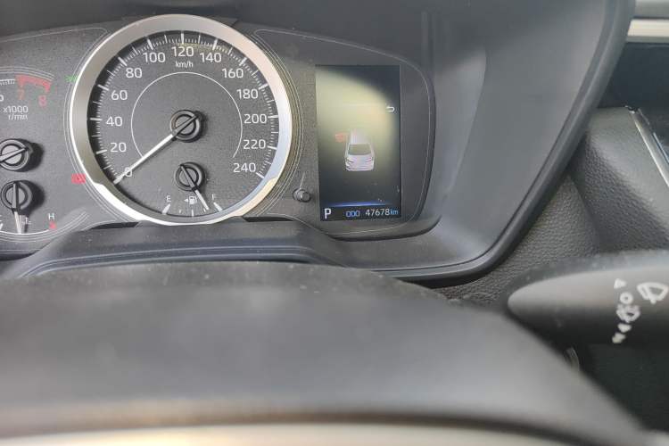Used Toyota Allion 2021 2.0L Luxury Edition Odometer Close Up
