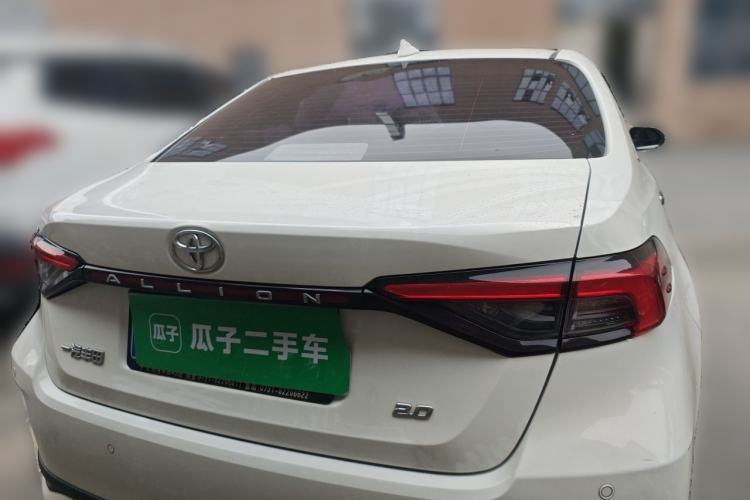 Used Toyota Allion 2021 2.0L Deluxe Edition Rear