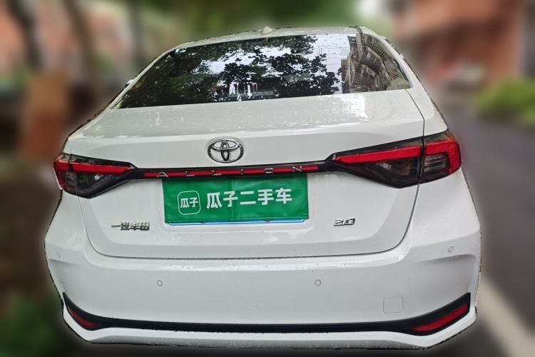 Used Toyota Allion 2021 2.0L Deluxe Edition Rear