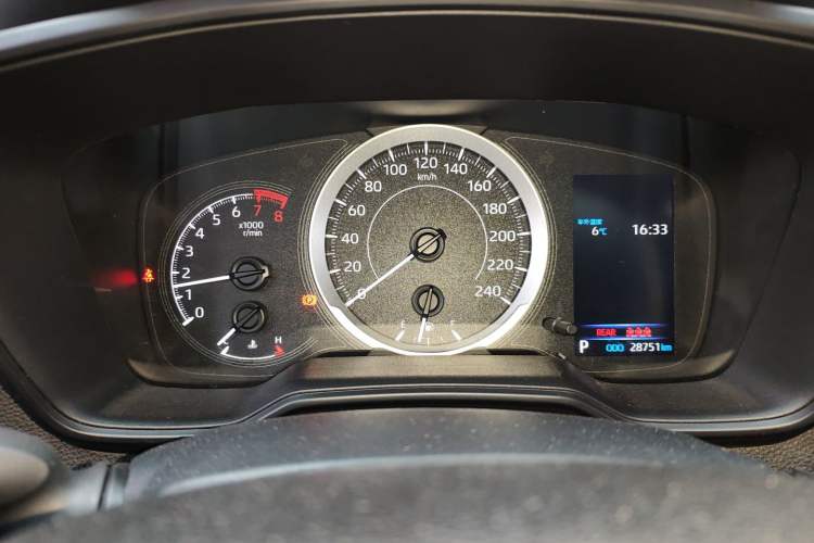 Used Toyota Allion 2022 2.0L Elite Edition Instrument Cluster