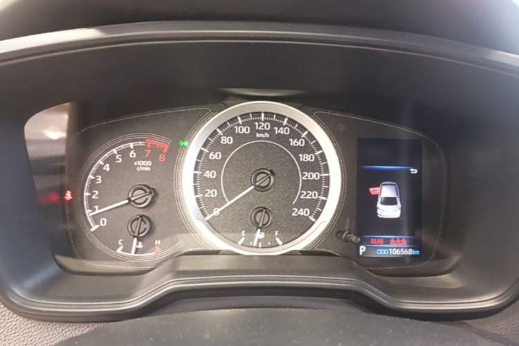 Used Toyota Allion 2022 2.0L Elite Edition Instrument Cluster