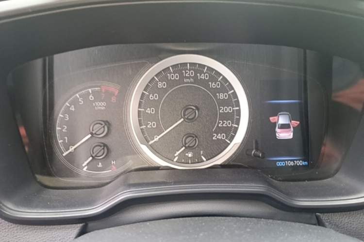 Used Toyota Allion 2022 2.0L Elite Edition Instrument Cluster