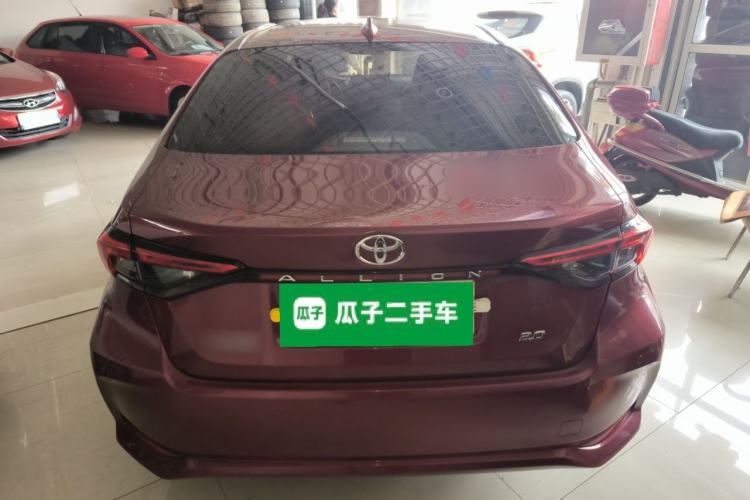 Used Toyota Allion 2022 2.0L Pioneer Edition Rear