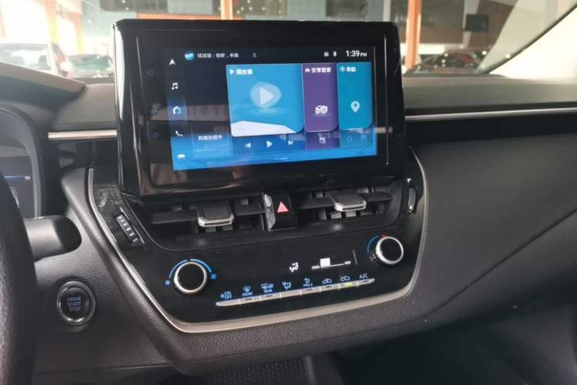 Used Toyota Allion 2022 2.0L Elite Edition Audio And AC Panel