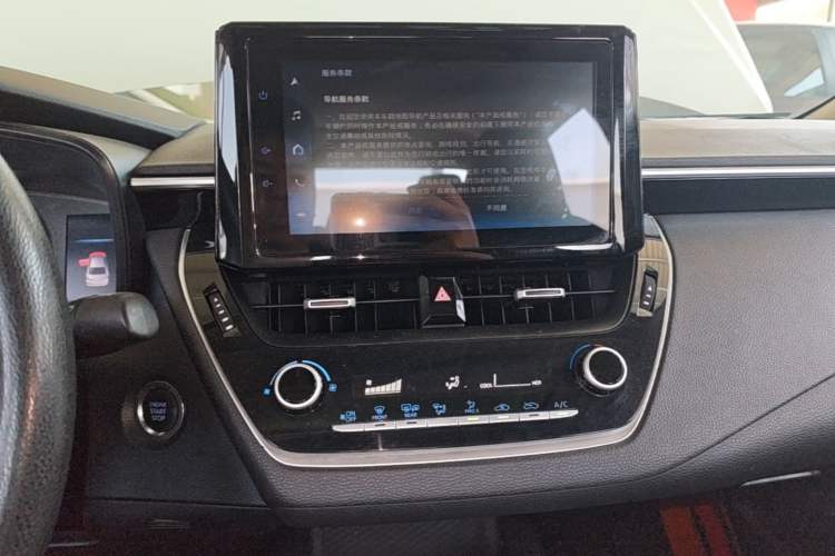 Used Toyota Allion 2022 2.0L Elite Edition Audio And AC Panel