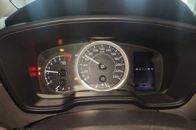 Used Toyota Allion 2022 2.0L Elite Edition Instrument Cluster