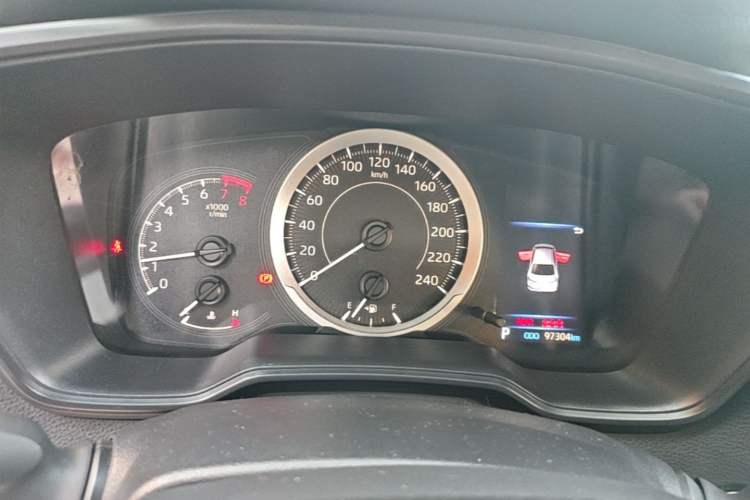 Used Toyota Allion 2022 2.0L Elite Edition Instrument Cluster