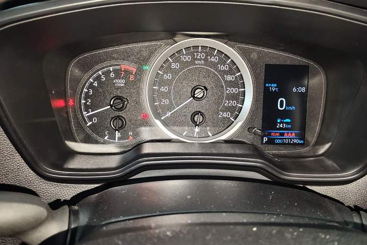 Used Toyota Allion 2022 2.0L Elite Edition Instrument Cluster
