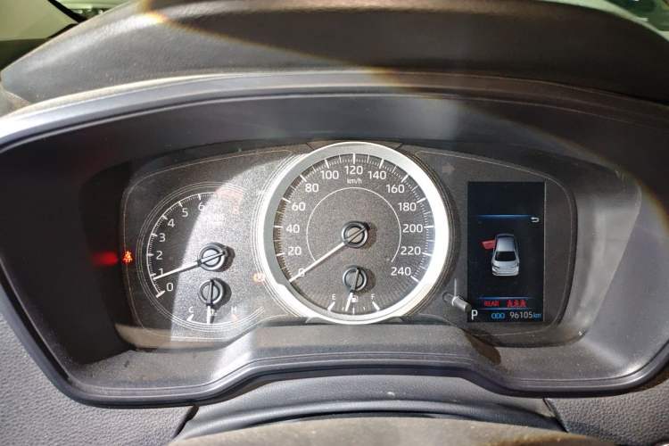 Used Toyota Allion 2022 2.0L Elite Edition Instrument Cluster