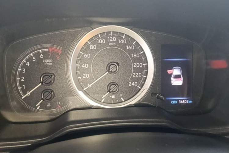 Used Toyota Allion 2022 2.0L Pioneer Edition Instrument Cluster