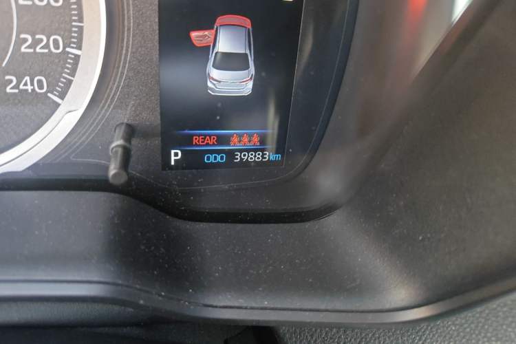 Used Toyota Allion 2022 2.0L Elite Edition Odometer Close Up