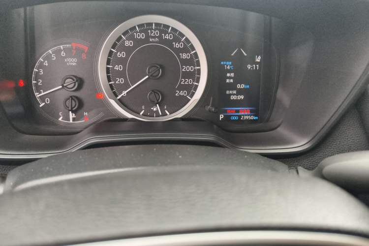 Used Toyota Allion 2022 2.0L Elite Edition Odometer Close Up